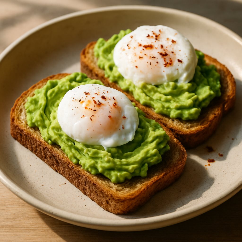 Avocado and Egg Toast