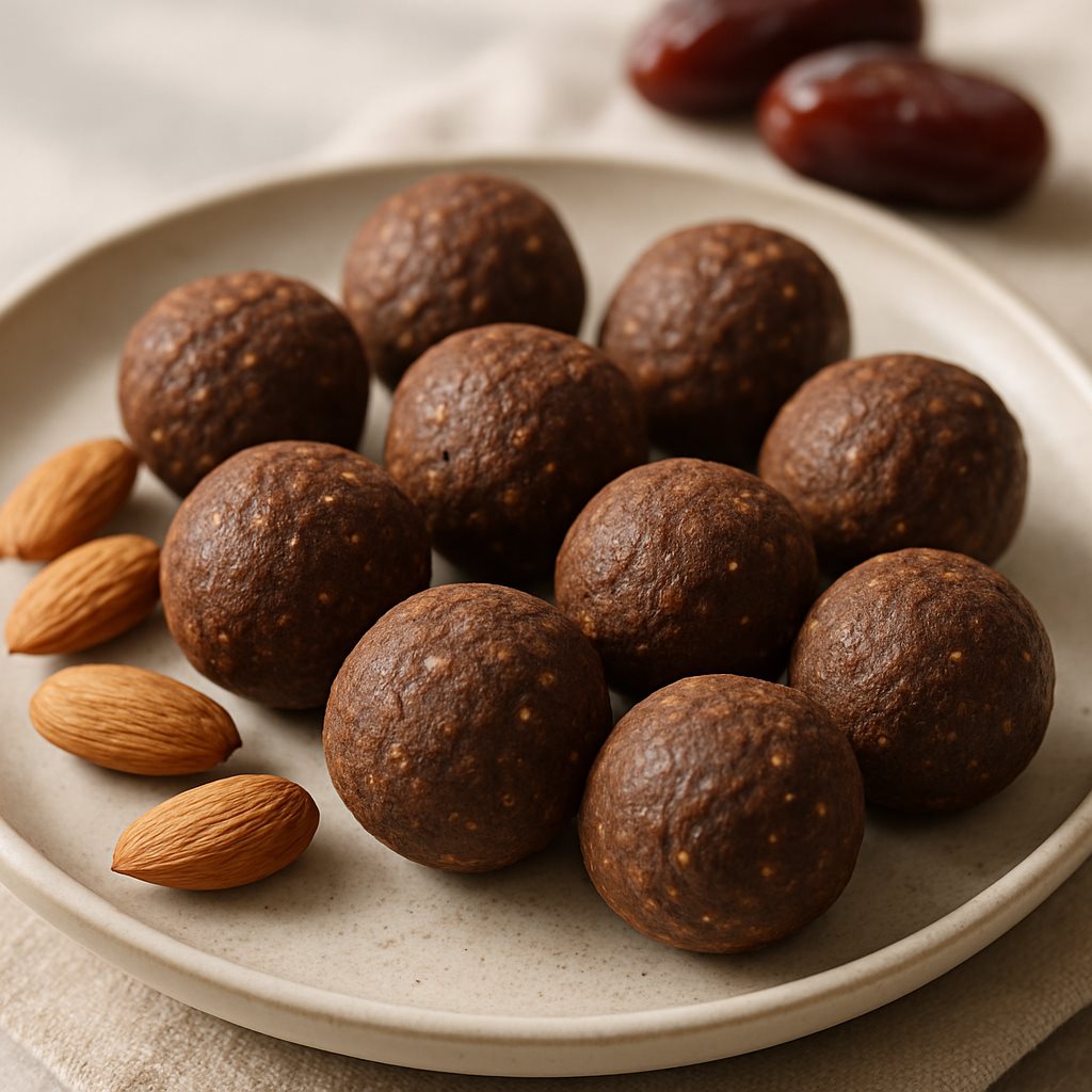 Energy Balls with Dates and Almonds