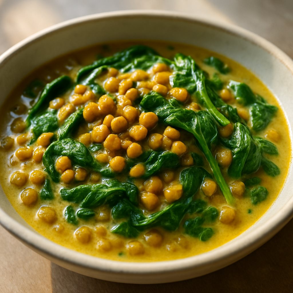 Lentil Curry with Spinach