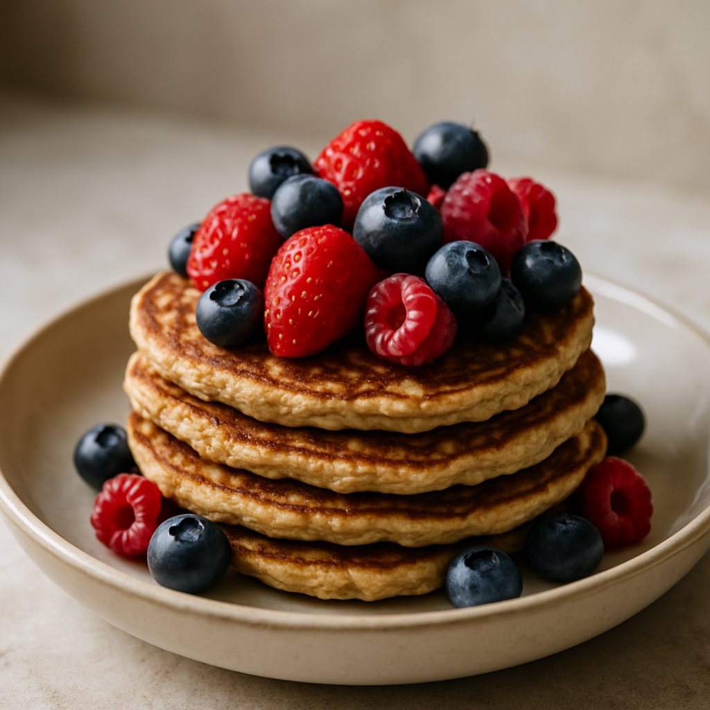 Protein Pancakes with Berries