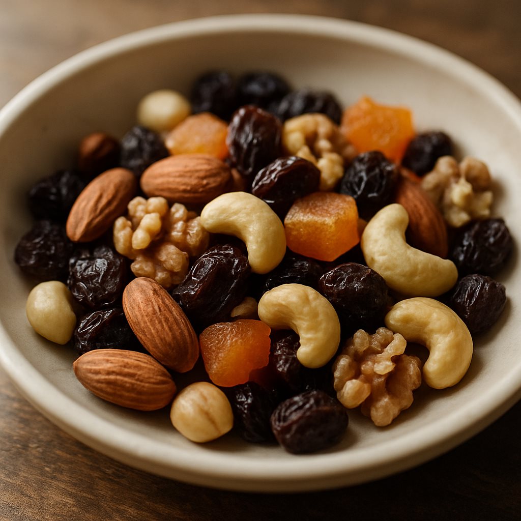 Trail Mix with Nuts and Dried Fruit