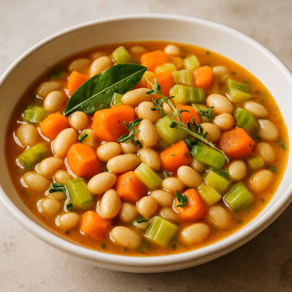 Vegetable Stew with White Beans