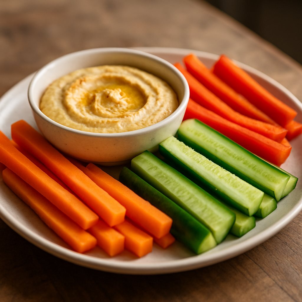 Veggie Sticks with Hummus